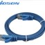 new type blue utp cat6 28awg flat cable