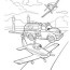 airfield in disney planes coloring page