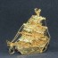 1994 danbury mint gold ornaments