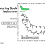 coloring book for children inchworm