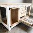 diy dog crate console shanty 2 chic