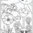 garden coloring pages updated 2022