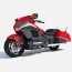 honda goldwing motorcycle 3d model by
