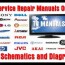tv service repair manuals schematics