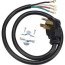 ge 4 ft 4 prong 30 amp dryer cord