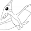 pterodactyl kids coloring page great
