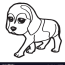 cute dog coloring page royalty free