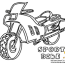 motorcycle coloring page png images