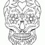 skull printable coloring pages