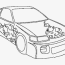 drawn flame race car coloring pages