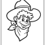 printable cowboy coloring pages