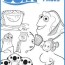 finding dory coloring pages simply