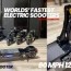 the fastest electric scooters on the