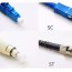 fiber optic connectors four common types