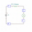 the light bulb in the circuit diagram