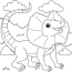 frill necked lizard coloring page for