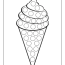 ice cream cone do a dot art coloring