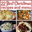 vegan christmas recipes and menu