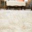 a faux fur rug you can make yourself