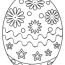 easter egg coloring pages to download
