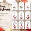 printable christmas gift labels with