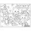 coloring calico critters