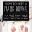 a free printable 30 day devotional journal