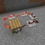 compact redstone 5 clock with on off switch