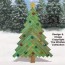 pallet wood pine tree pattern