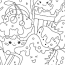 cute food coloring page online and