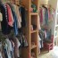 diy open style closet for kids my