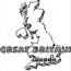 map of great britain coloring page for