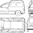 1996 volkswagen caddy ii typ 9k wagon