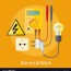 electrical work concept royalty free