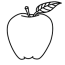 apple coloring pages for kids free