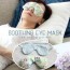 soothing eye mask free sewing pattern