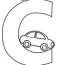 letter c coloring page free alphabet