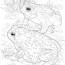 free frog coloring pages
