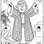 joseph and his coat coloring page