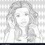 beautiful girl coloring pages royalty