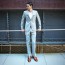 gray suit and brown shoes combinations