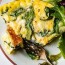 cottage cheese egg and sausage frittata