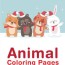 animal coloring pages creative haven