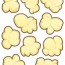 free coloring pages of popcorn pieces