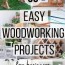 25 easy diy wood projects for beginners