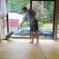 staining a concrete floor is easy just