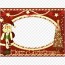 merry christmas clipart photo frame png