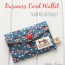 business card wallet a spoonful of sugar