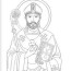 saint patrick coloring page march 17th