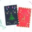embroidered christmas cards diy